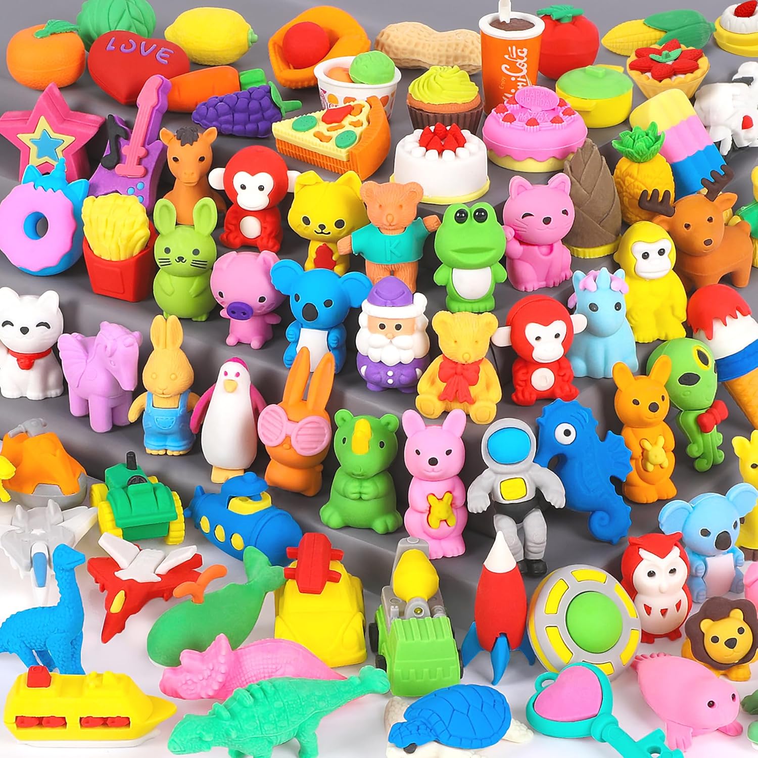 Animal Puzzle Erasers