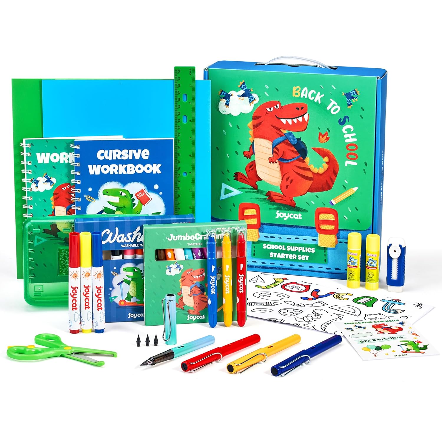 Dinosaur School Supplies Kit
