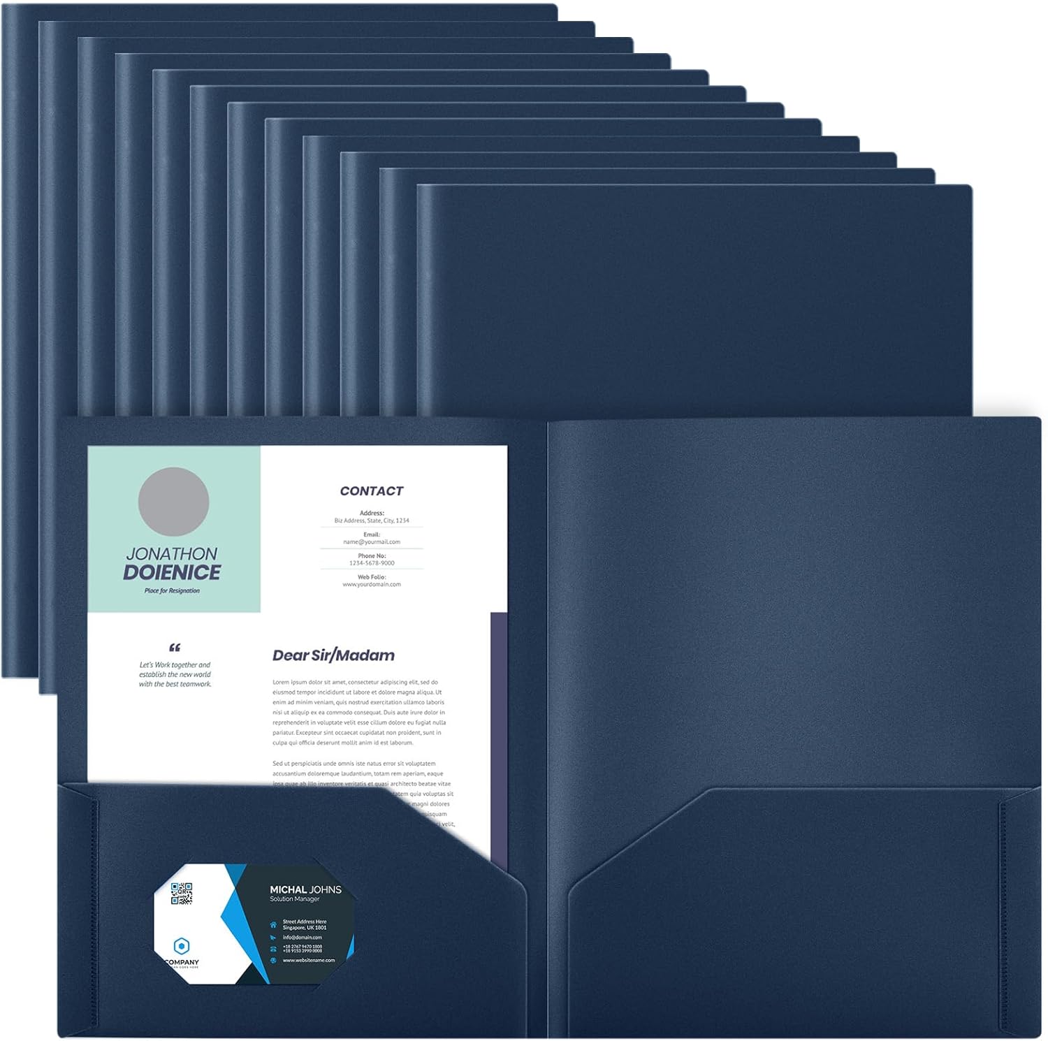 Two-Pocket Folders