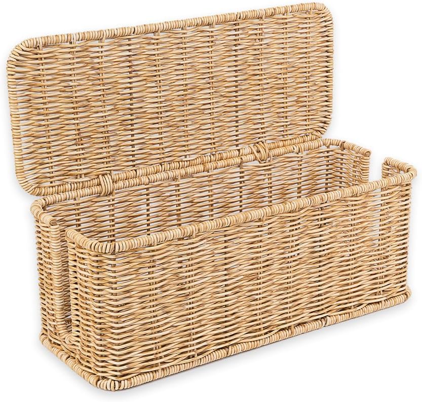 Rattan Cable Management Box