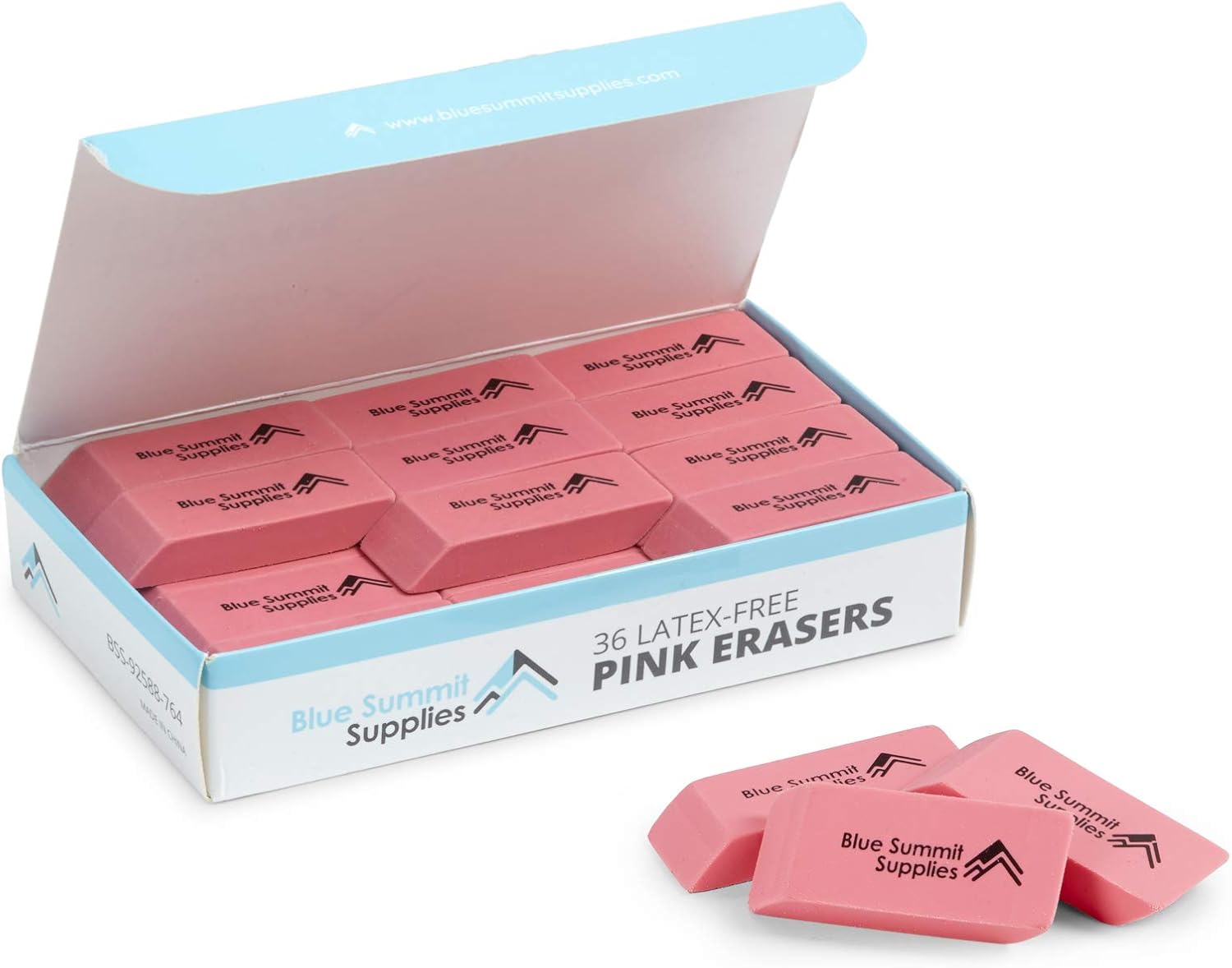 Pink Erasers Bulk