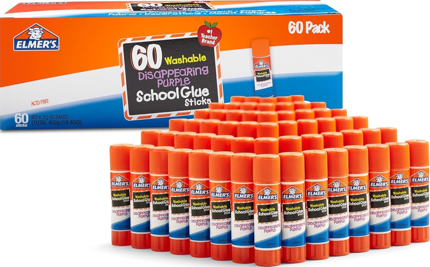 Purple Glue Sticks